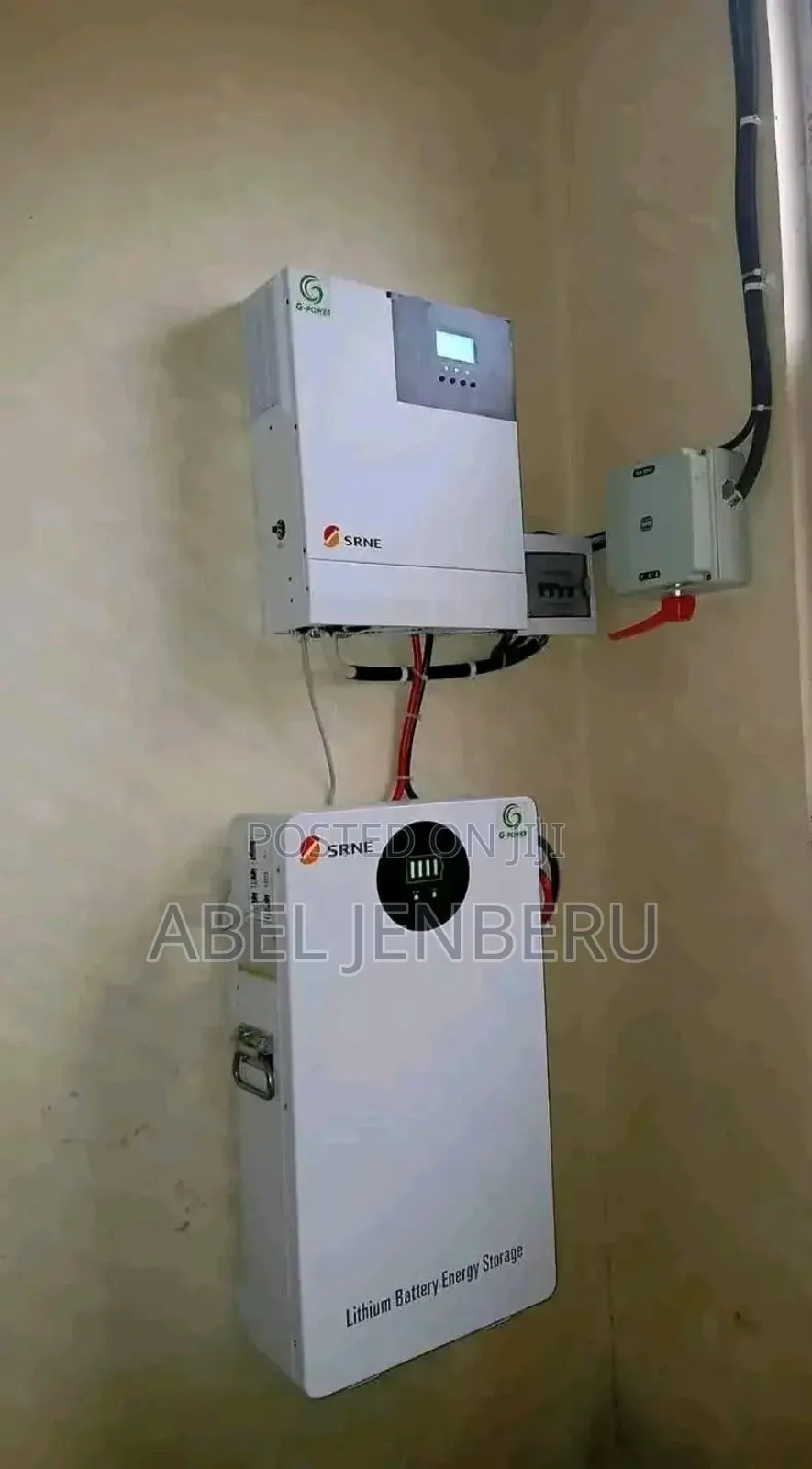 G Power 5.12 Kw Battery and Inverter