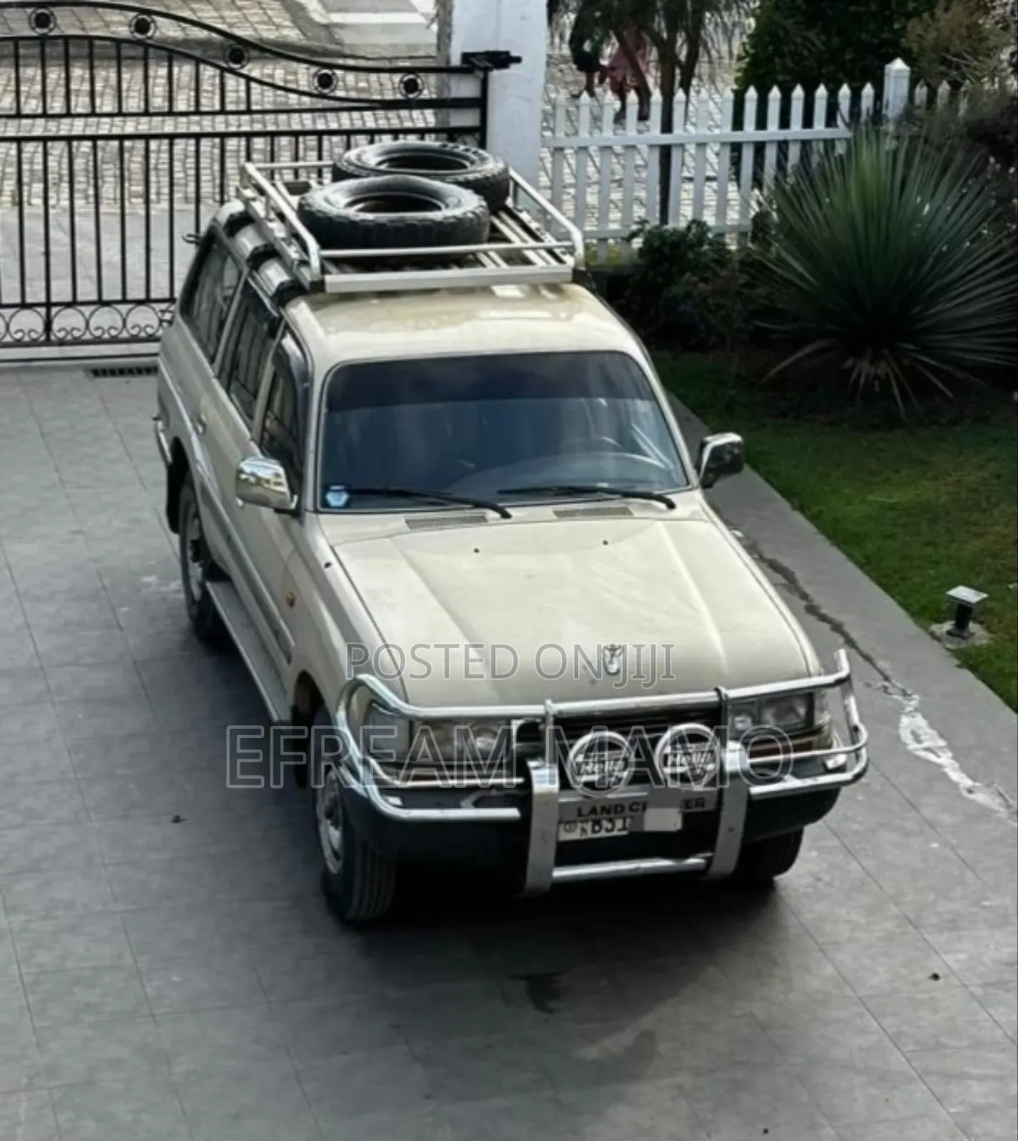 Toyota Land Cruiser 1990 Beige