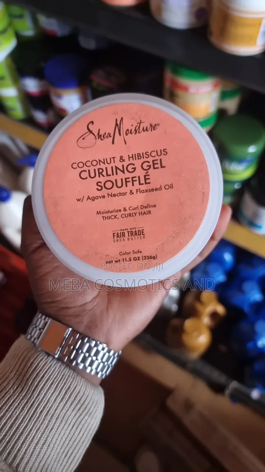Coconut and Hibiscus Curling Gel