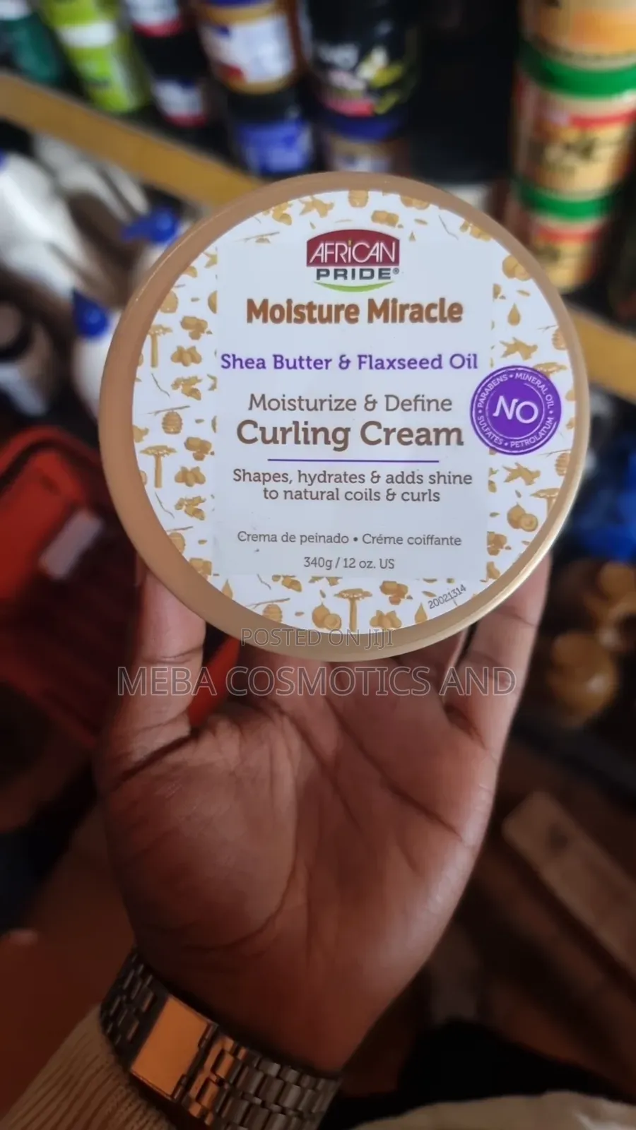 Shea Butter and Flaxseed Oil