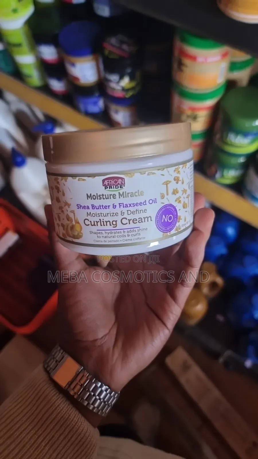 Shea Butter and Flaxseed Oil