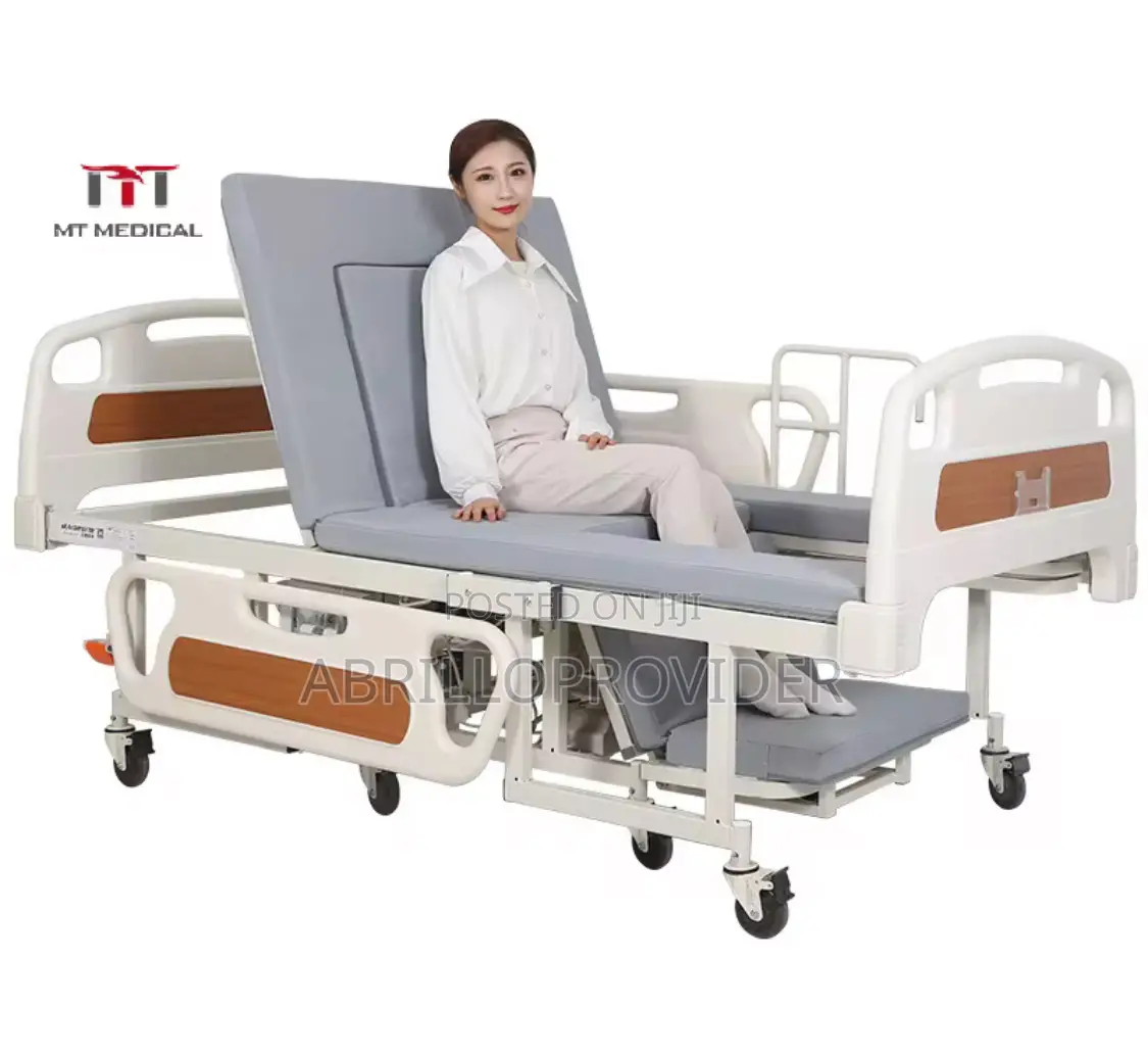 Safe L2 Function Adjustable Electric Clinic Medical Hospital Bed