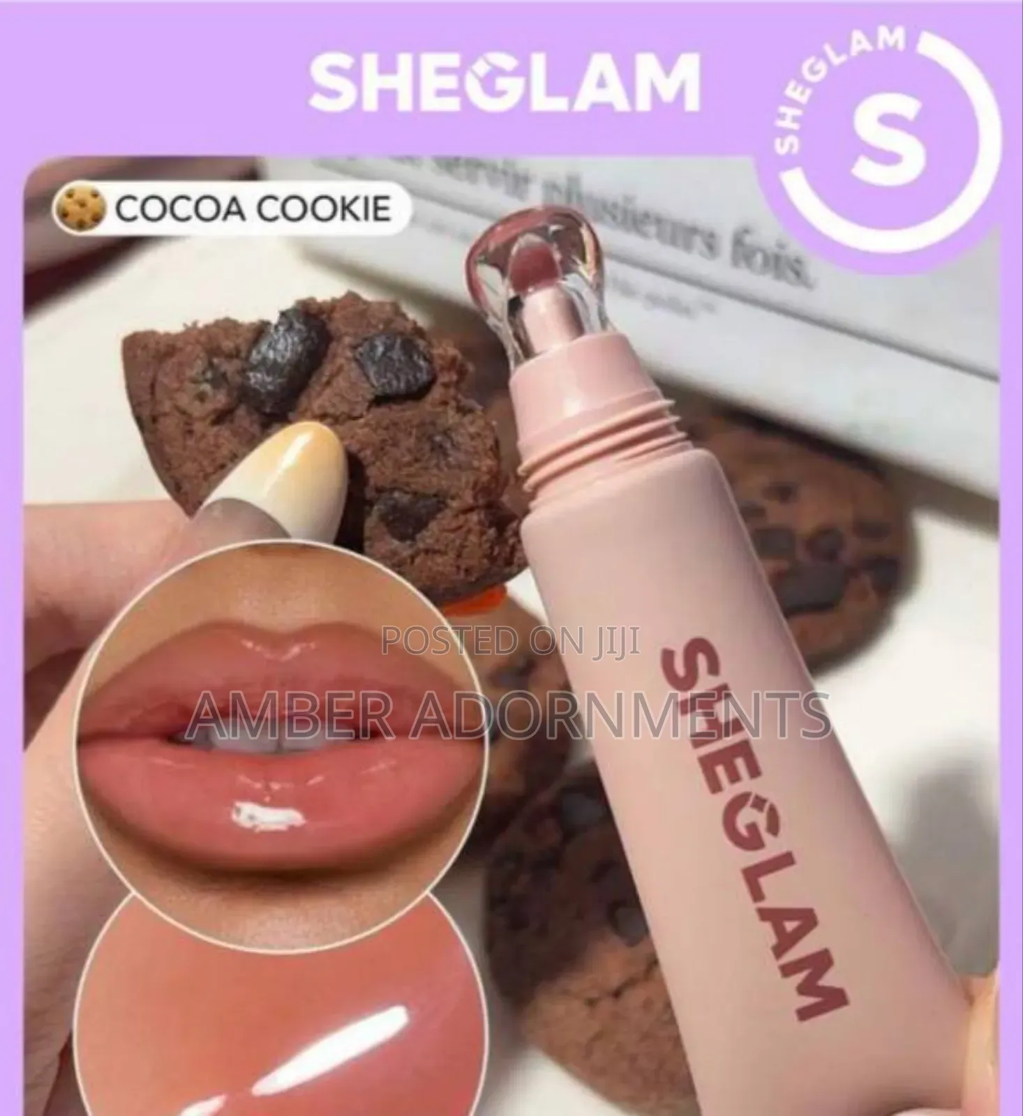 Amber Adornments On Hand Moisturize Your Lip