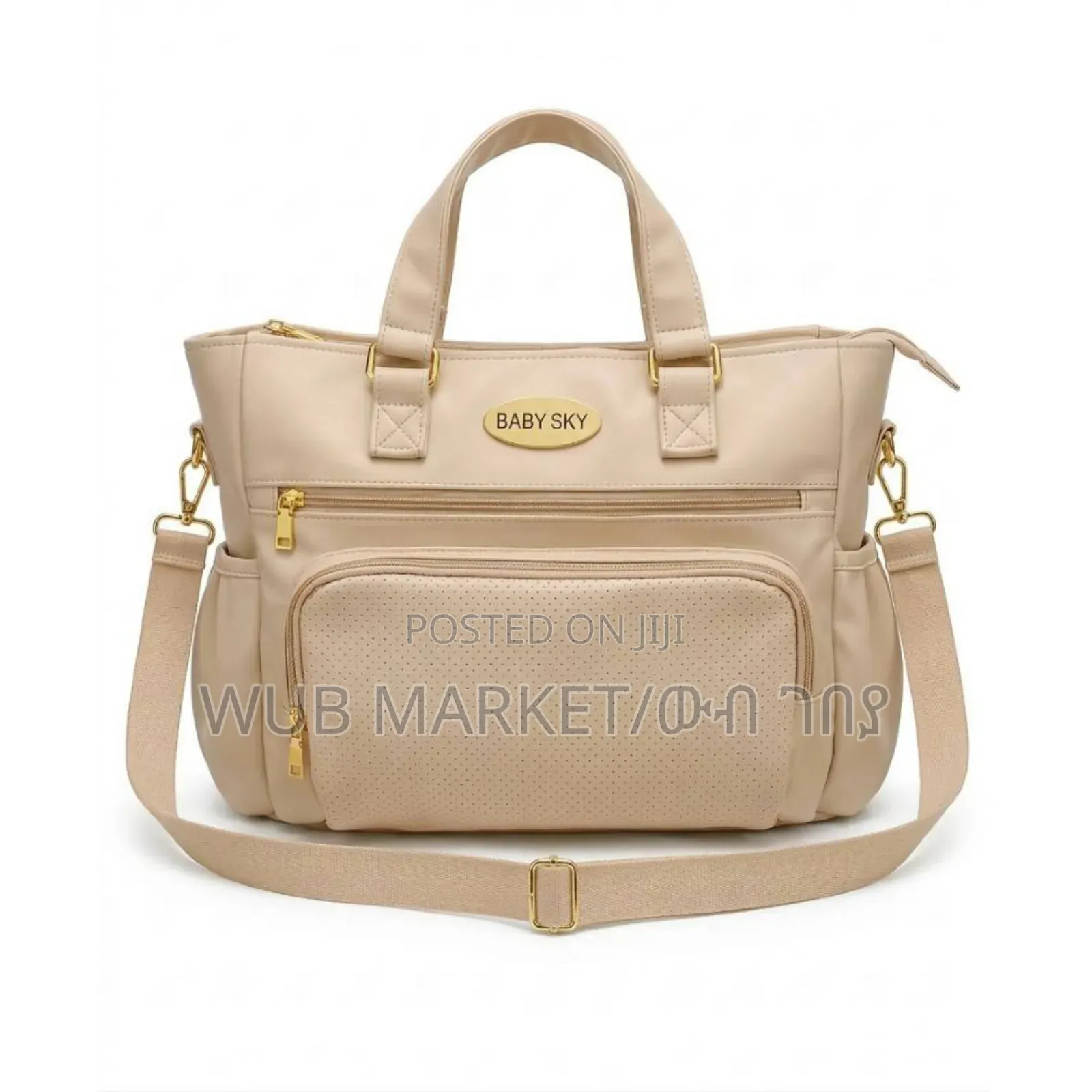 “Luxury Baby Sky Bag With Changing Mat – Original Quality”- የእናቶች ቦርሳ