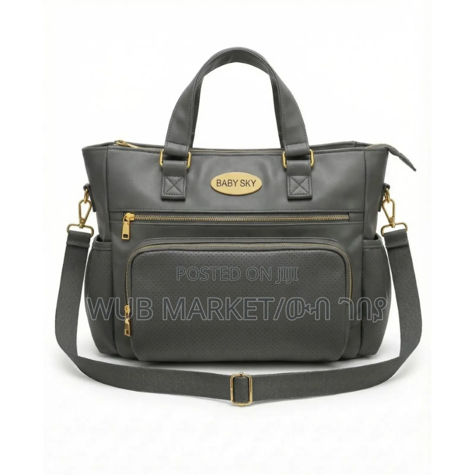 “Luxury Baby Sky Bag With Changing Mat – Original Quality”- የእናቶች ቦርሳ
