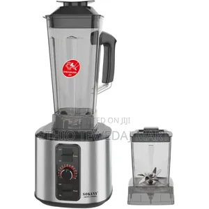 Sokany 2-in-1 Stainless Steel Blade Multi-Purpose Blender 1700w