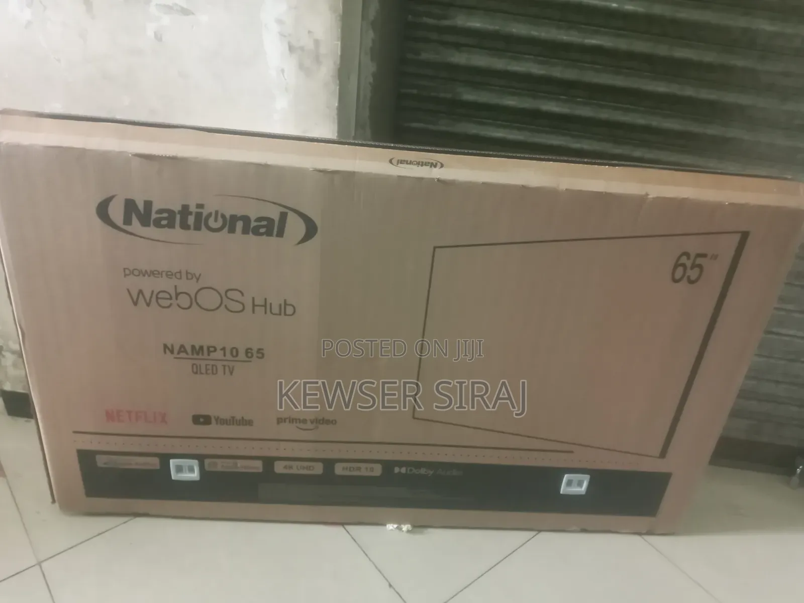 ኛሺናል 65inch Tv