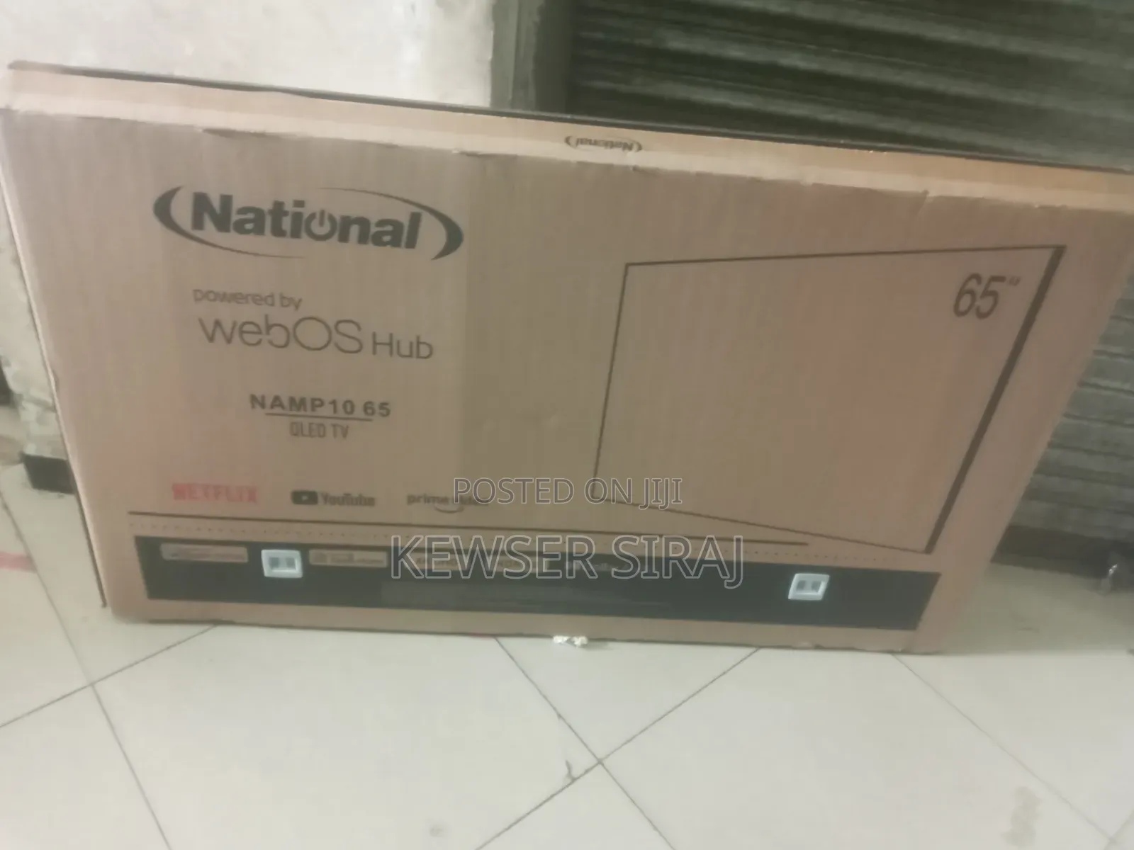 ኛሺናል 65inch Tv
