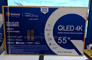 Bravia 55 Inch Tv Qled Smart Tv Webos Hub Dolby Audio 2026 New