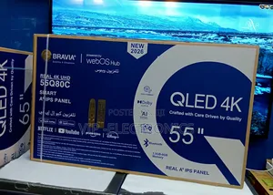 Bravia 55 Inch Tv Qled Smart Tv Webos Hub Dolby Audio 2026 New