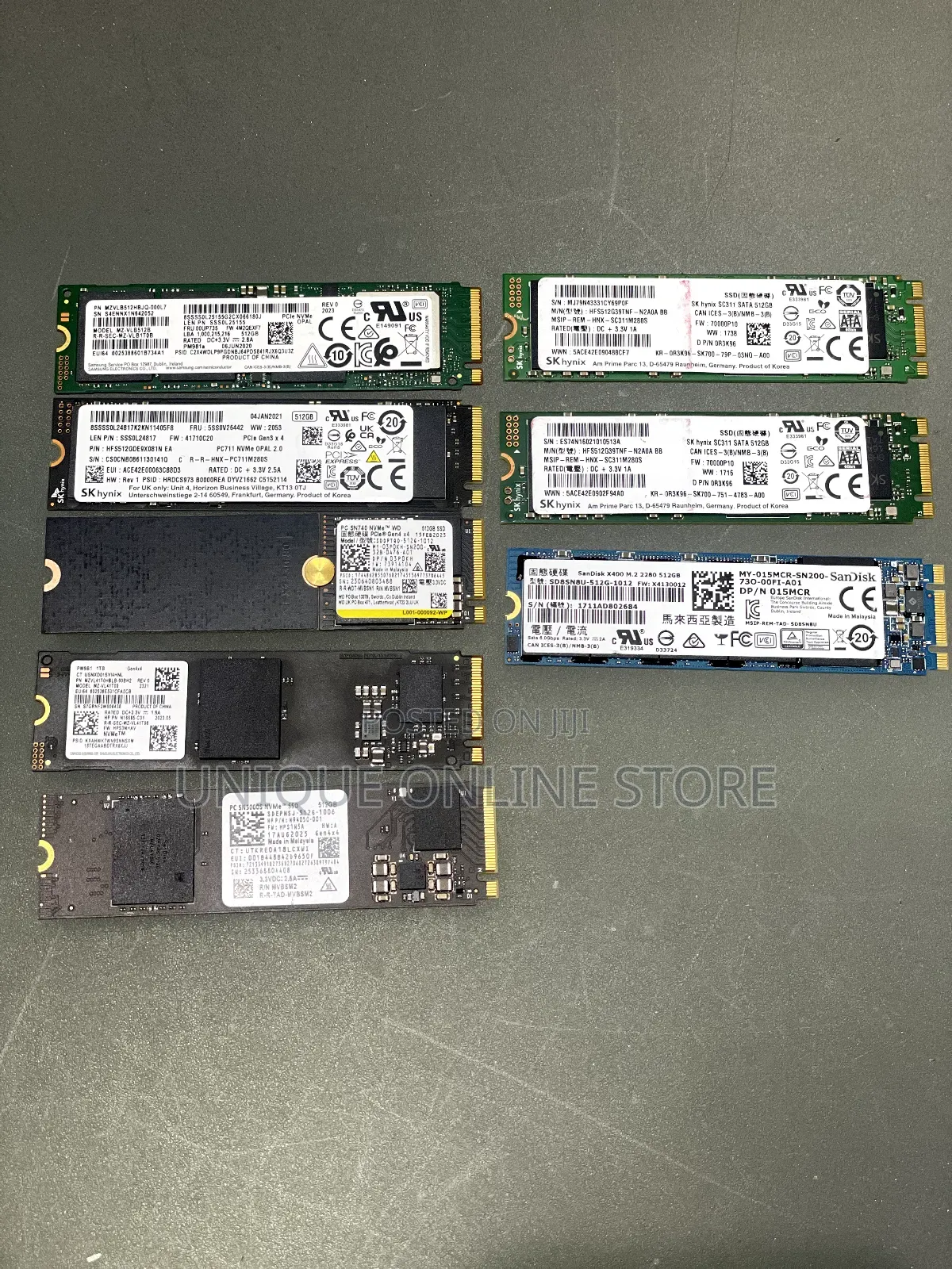 M.2 Nvme Gen 3 Gen 4 512gb SSD