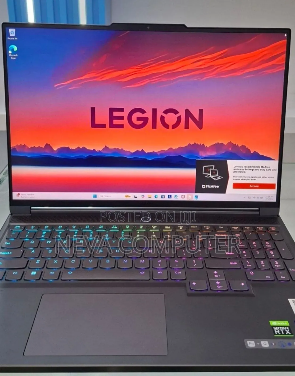 New Laptop Lenovo Legion Slim 5 16GB Intel Core i9 SSD 1T