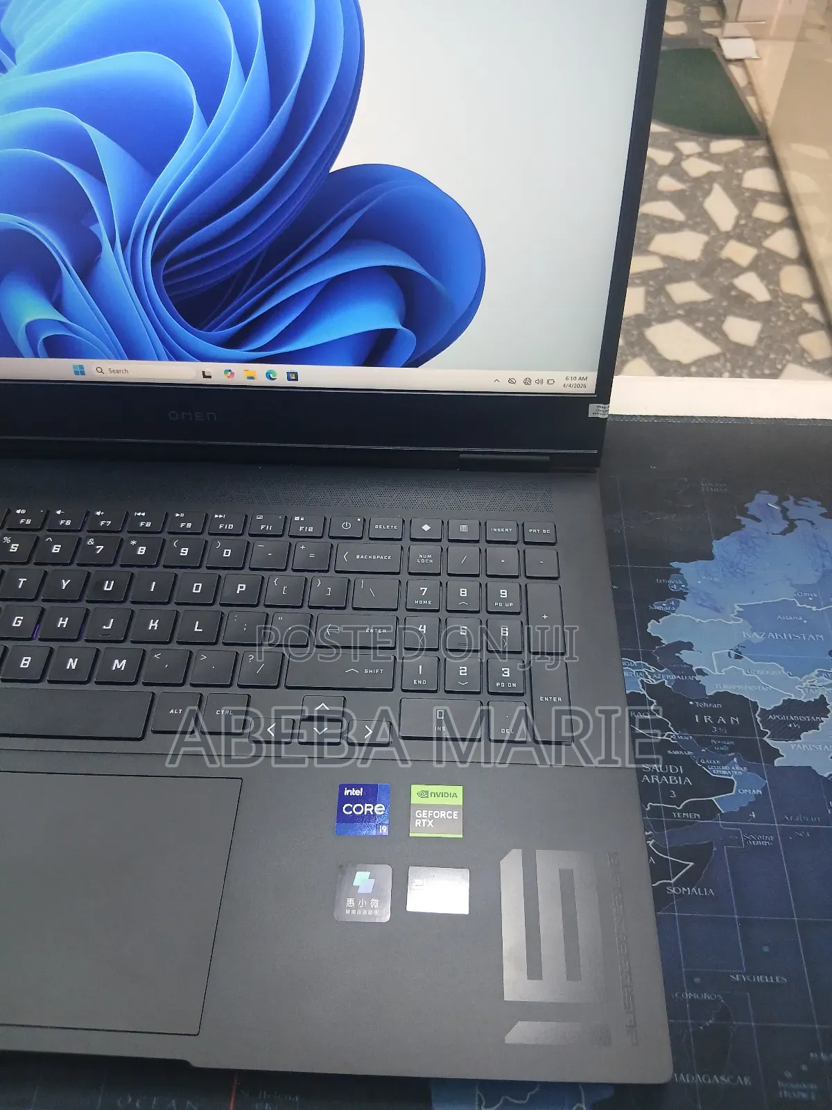 New Laptop HP Omen 16 16GB Intel Core i9 SSD 1T