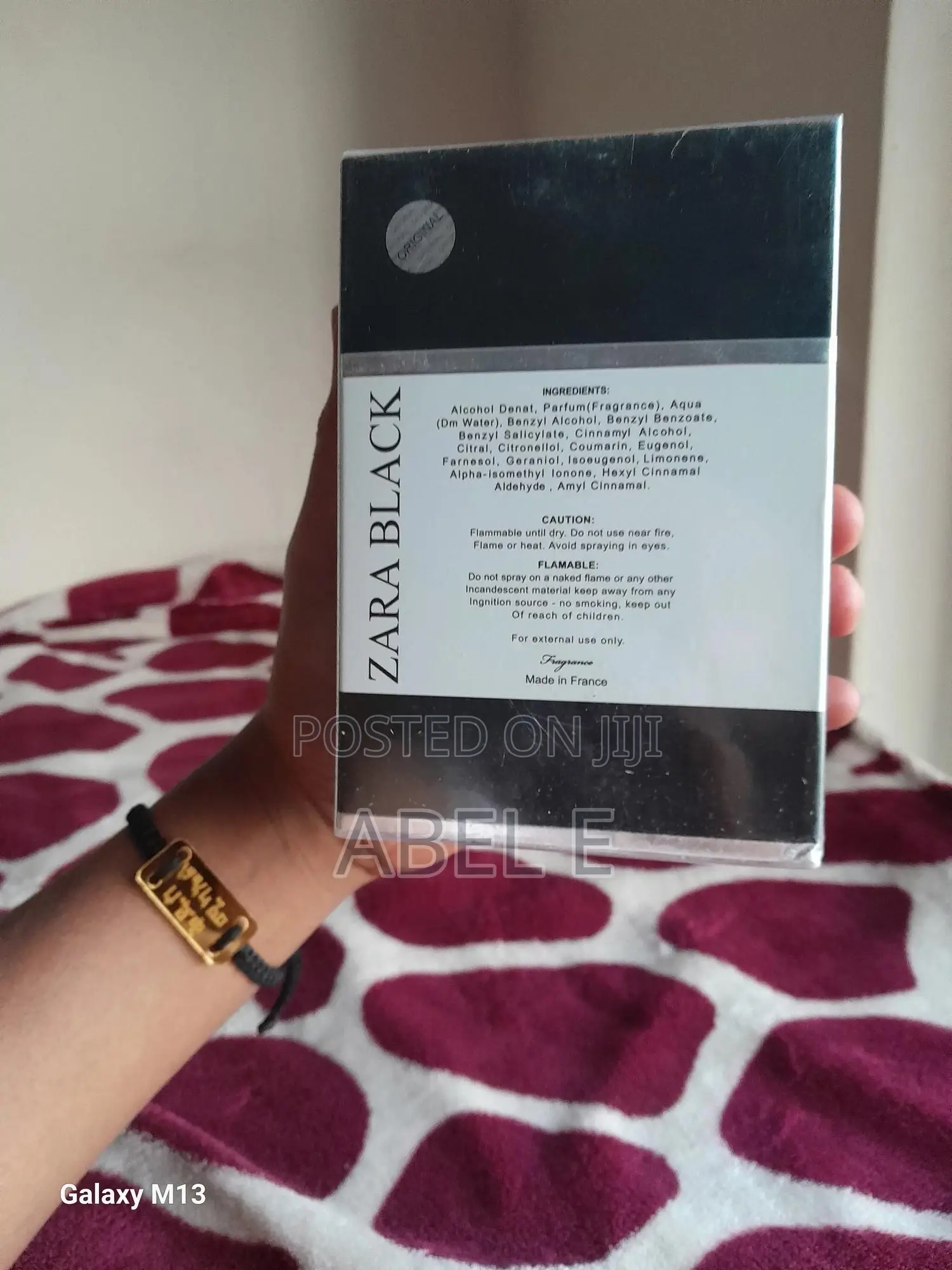 Zara Black Perfume