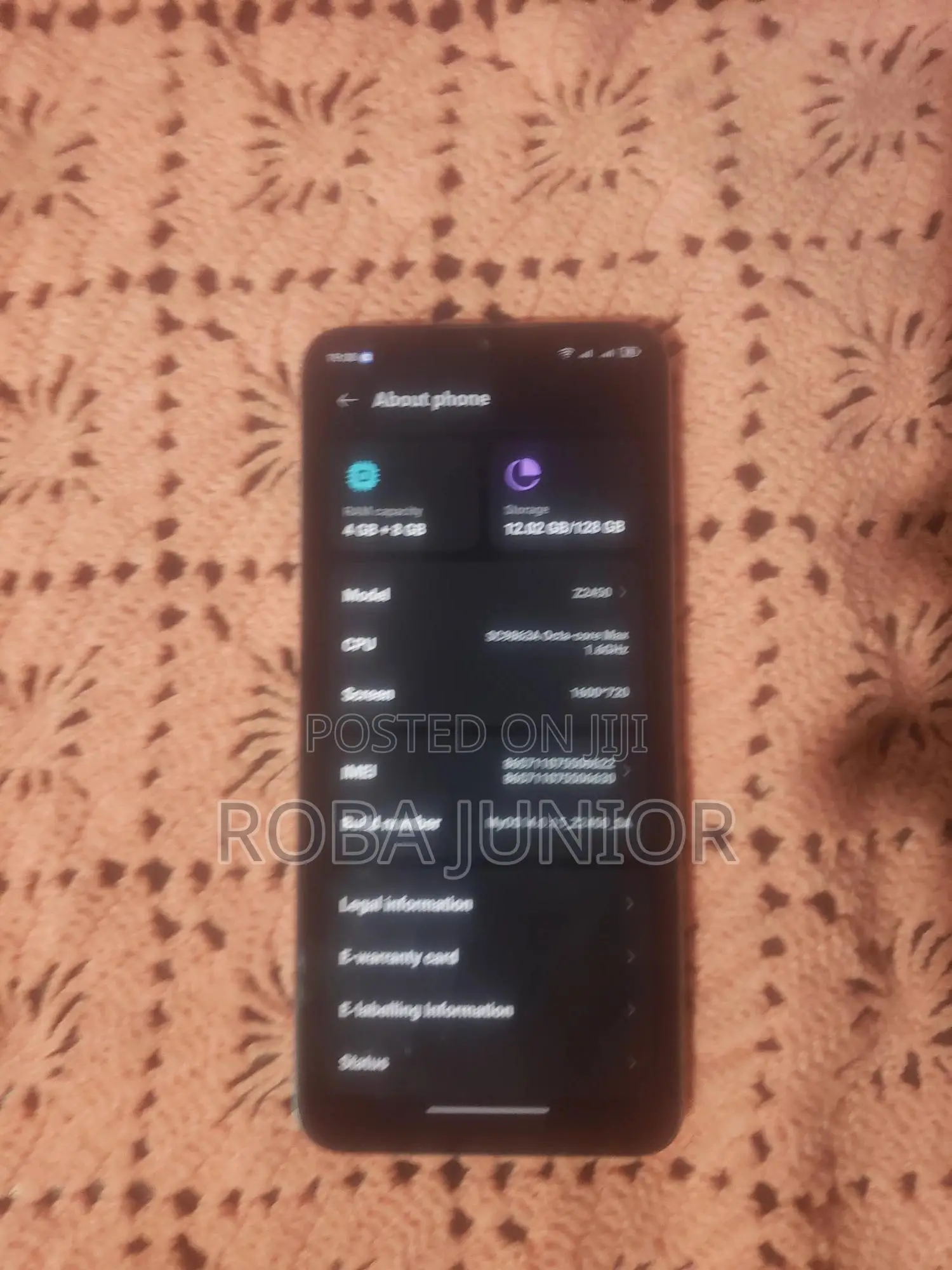 ZTE Blade A55 128 GB Blue