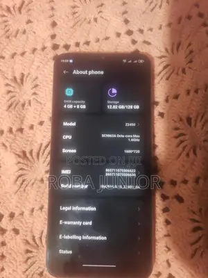 ZTE Blade A55 128 GB Blue