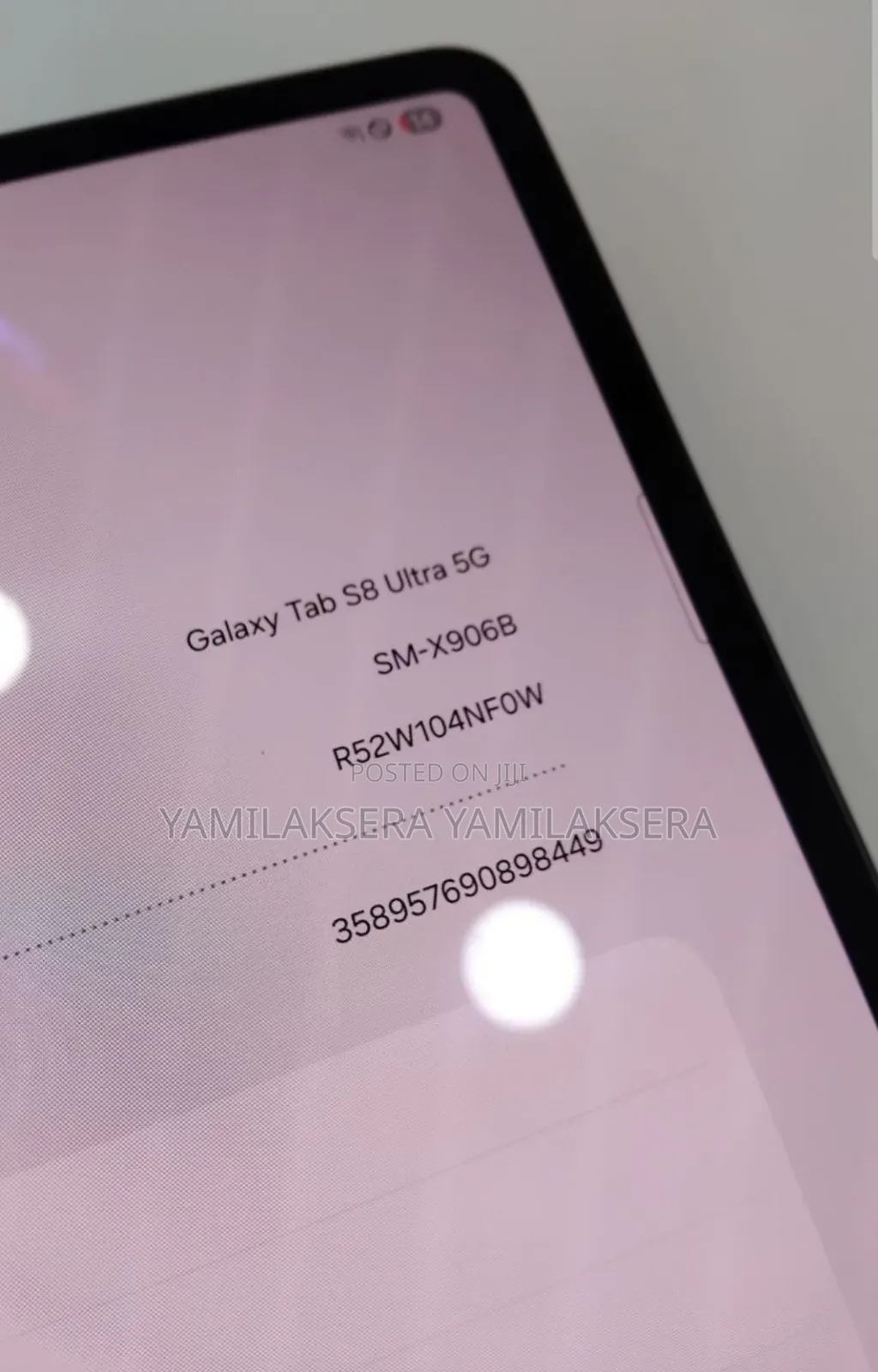 New Samsung Galaxy Tab S8 Ultra 256 GB Silver