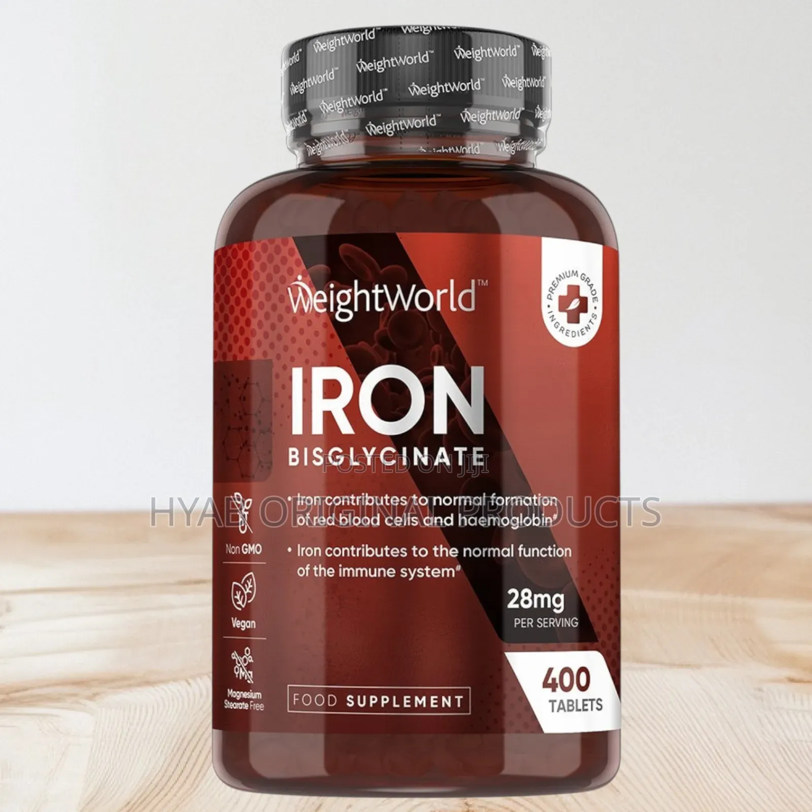 Iron Bisglycinate 28 Mg , 400 Tablets