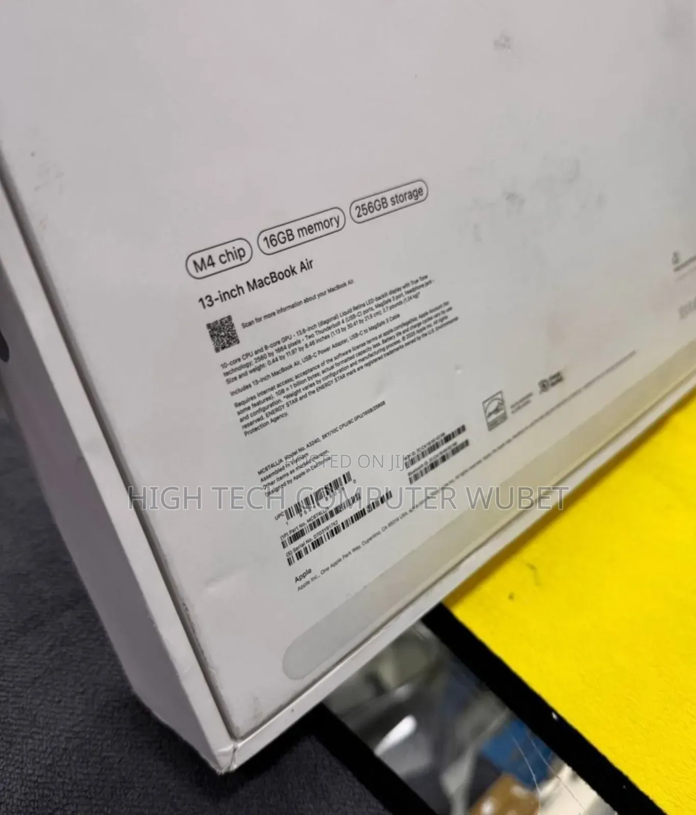 New Laptop Apple MacBook Air 2025 M4 13-inch 16GB Apple M1 SSD 256GB