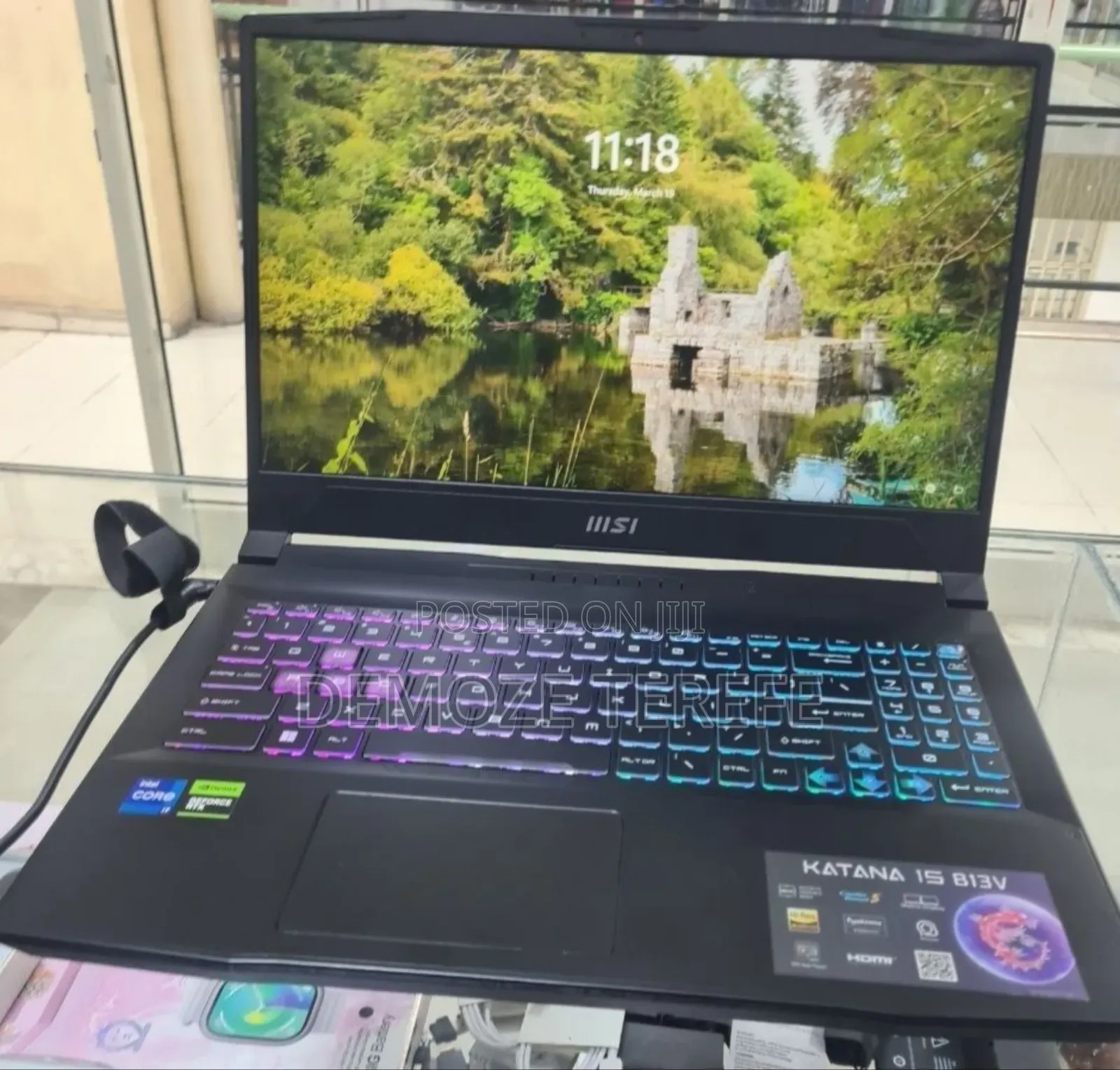 New Laptop MSI Katana 15 16GB Intel Core i7 SSD 1T