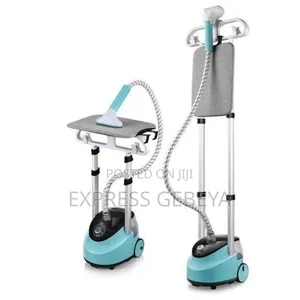 Boma German 2in1 Double Pole Garment Steamer Design የልብስ መተኮሻ