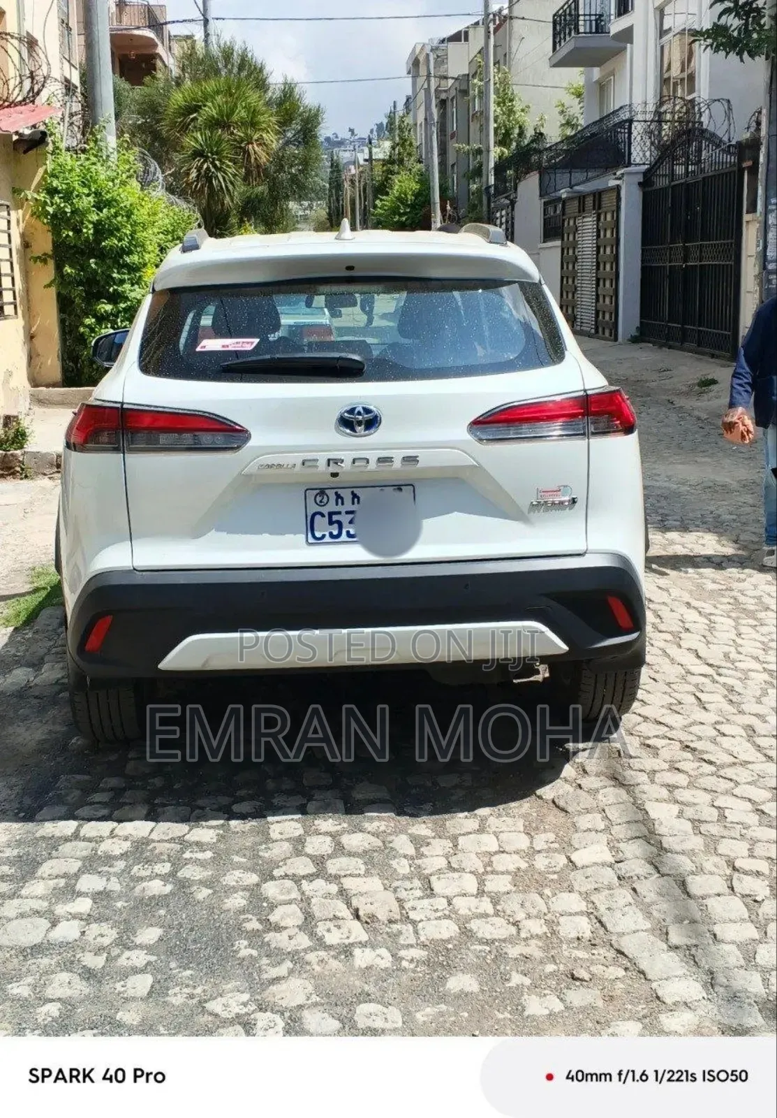 Toyota Corolla Cross Hybrid 2024 White