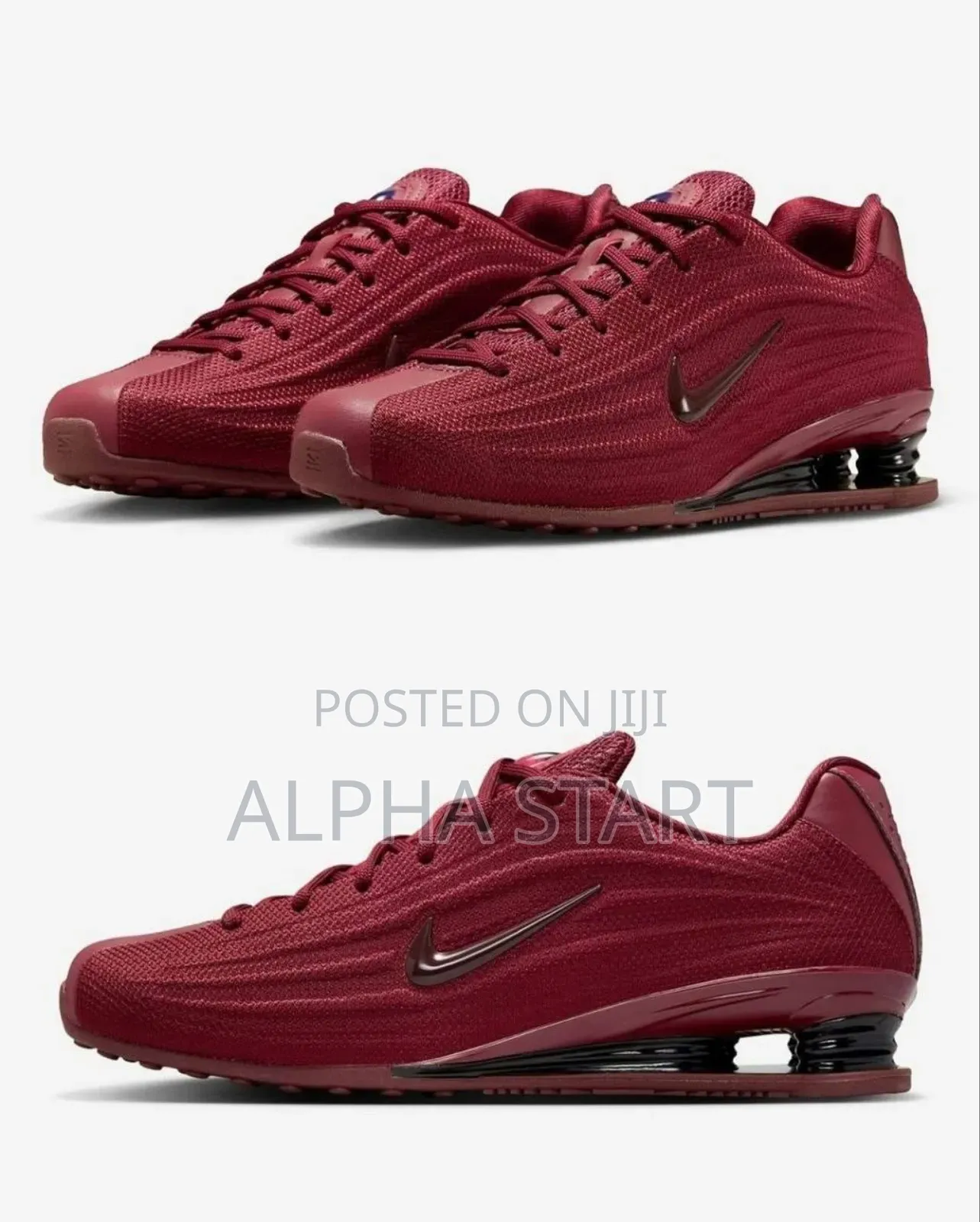 Nike Shox Glop High Master Quality Smooth Sneakres