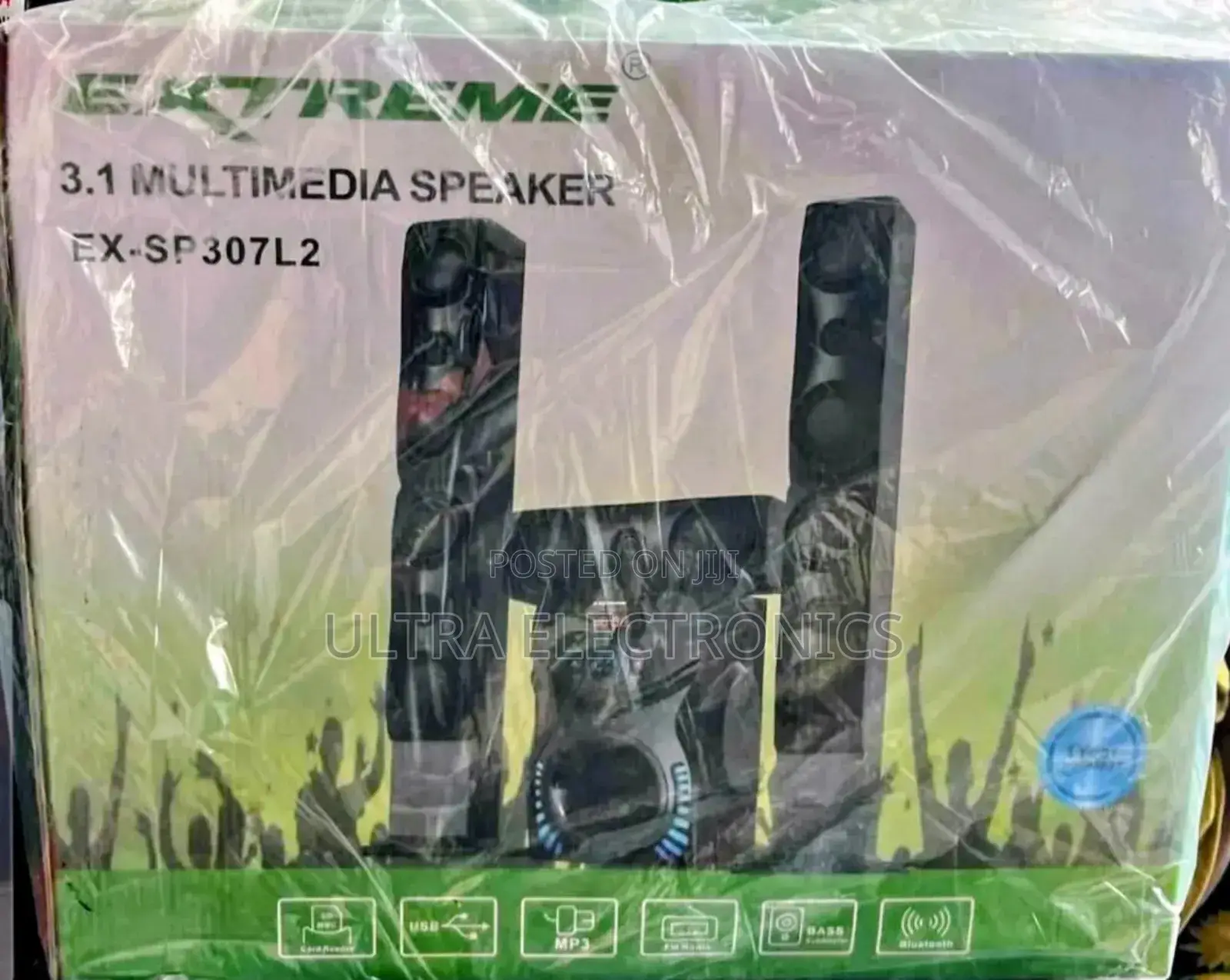 Speaker Extreme Ex-Sp307l2 3.1 Multimedia System.