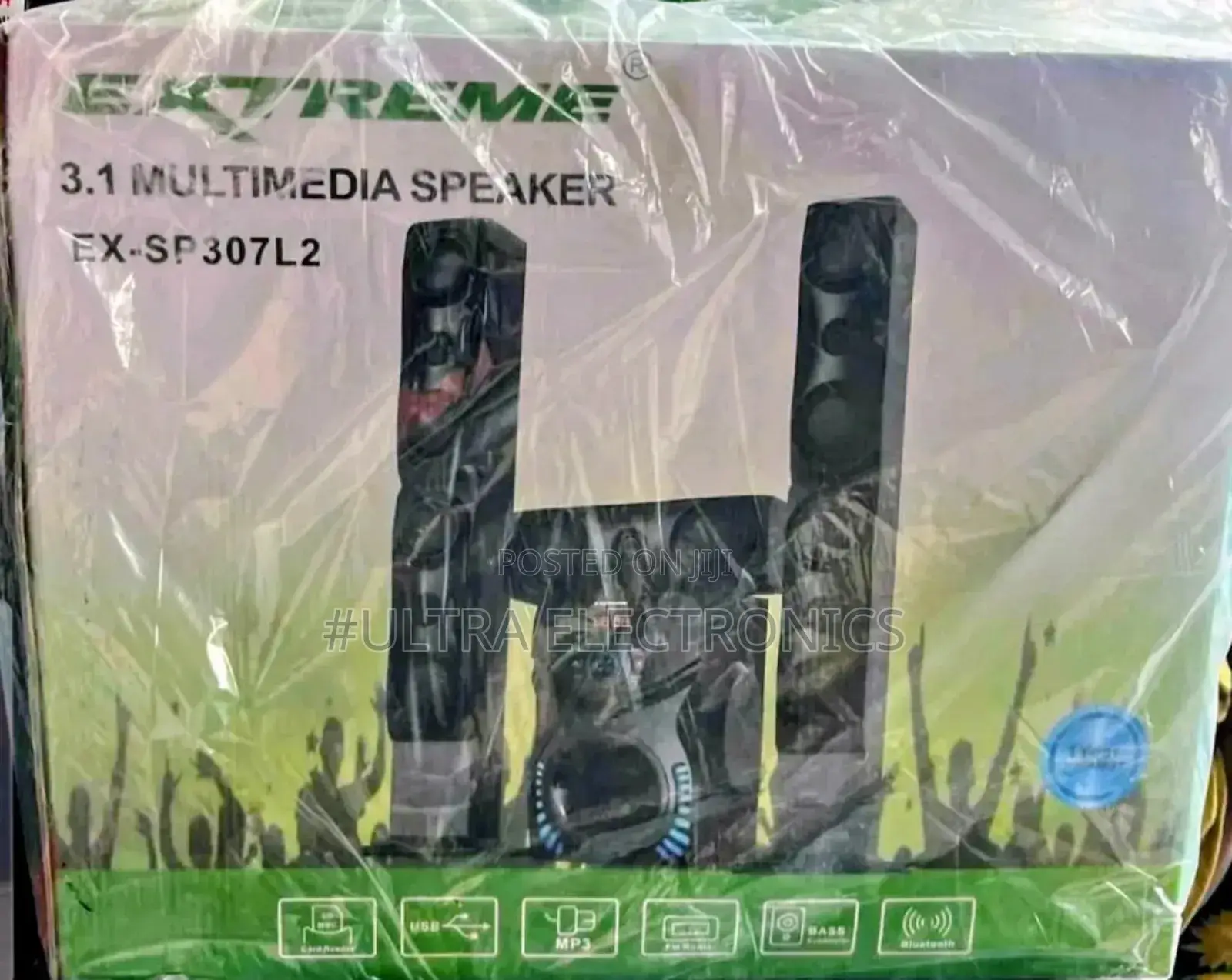 Speaker Extreme Ex-Sp307l2 3.1 Multimedia System.