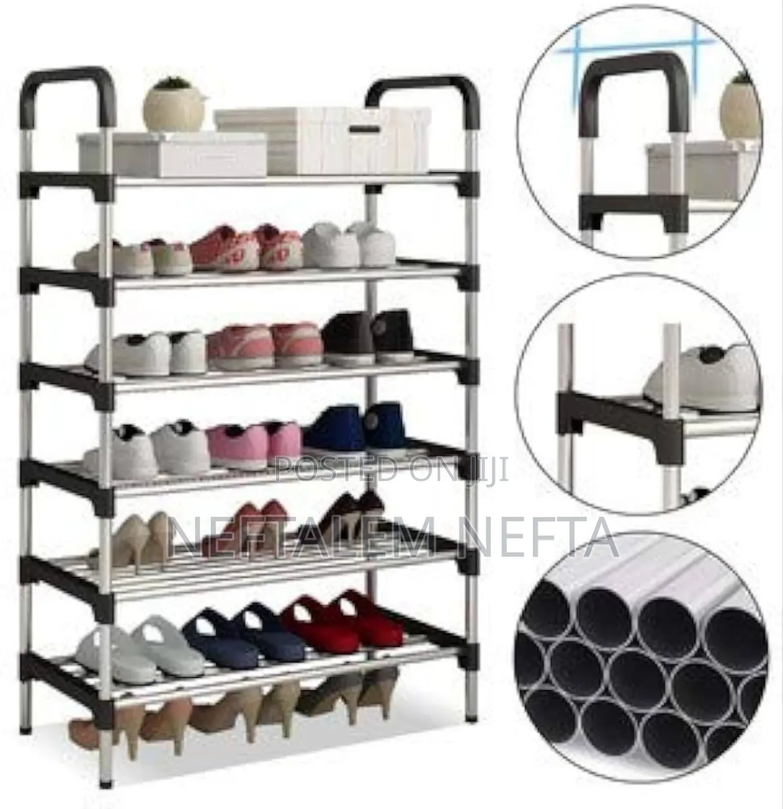 Stainless Steel Shoes Rack