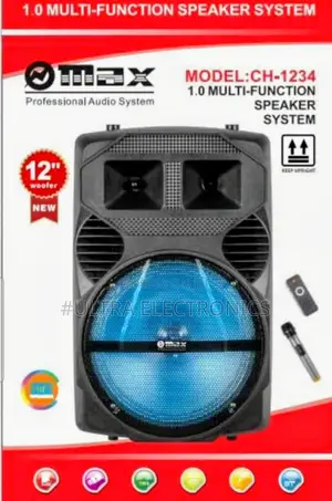 Speaker Max 12-Inch Professional Audio System, Specifically
