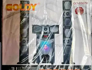 Goldy Gd-6567h Multimedia Speaker System.