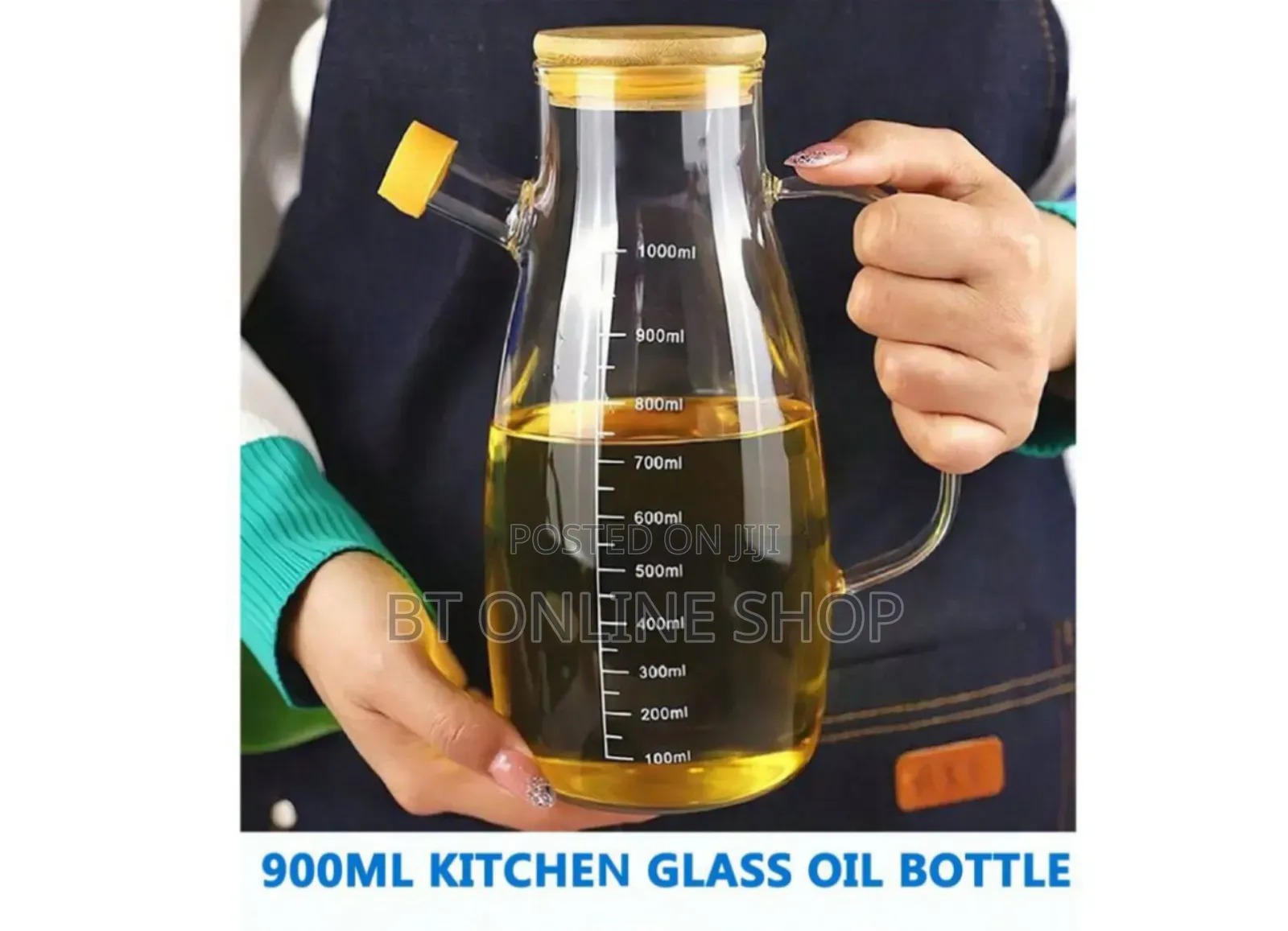 900ml Kitchen Glass Oil Bottle