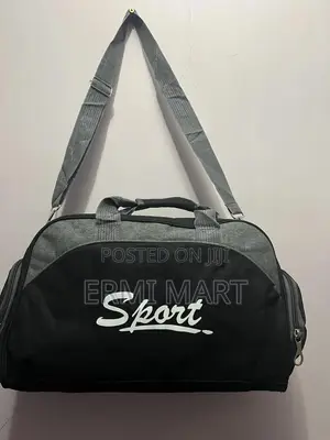Black Gym Bag