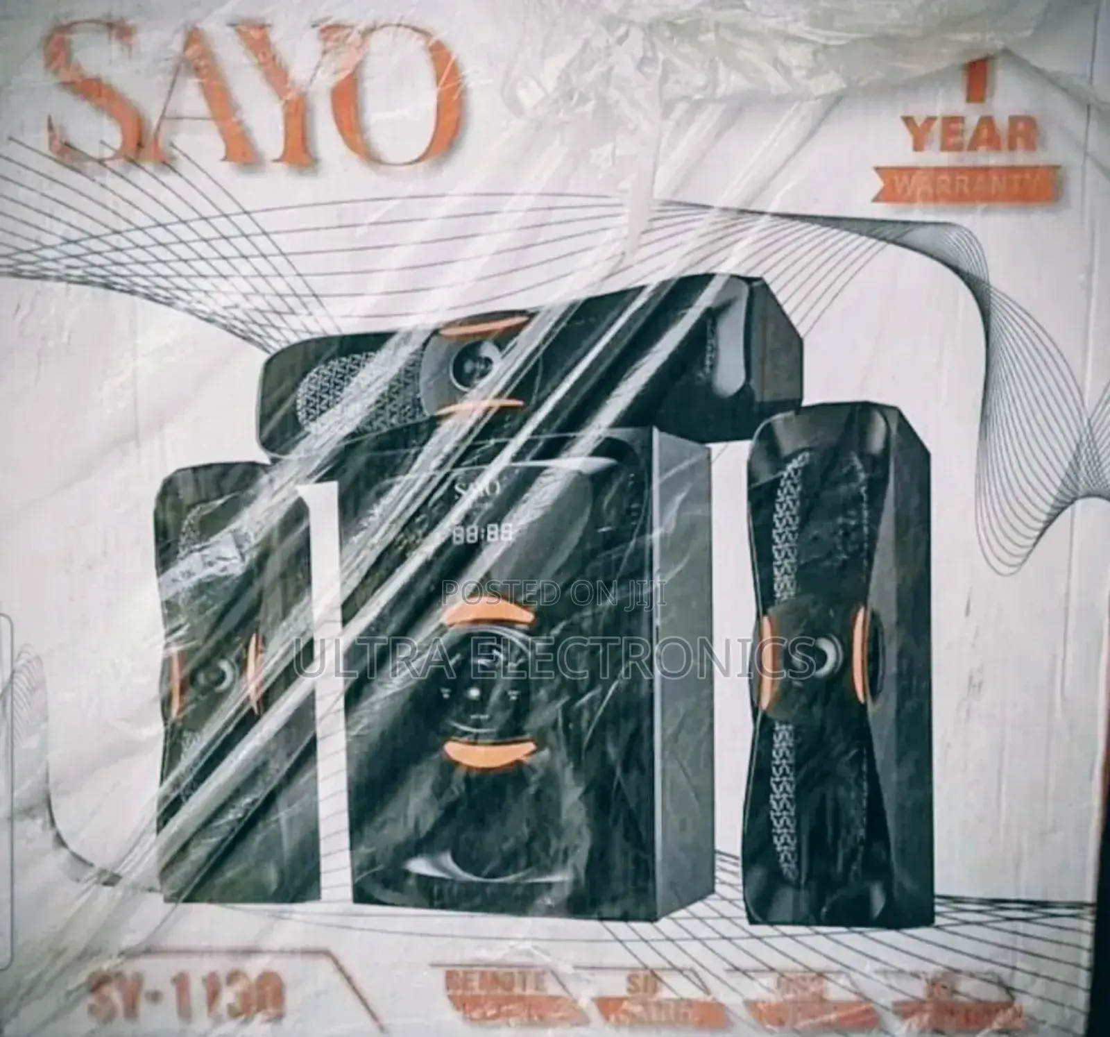 Speaker Sayo Brand Model Sy-1130 Home Theater System. It Is A