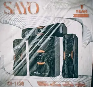 Speaker Sayo Brand Model Sy-1130 Home Theater System. It Is A