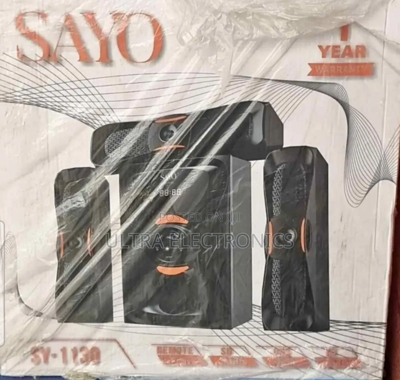 Speaker Sayo Brand Model Sy-1130 Home Theater System. It Is A