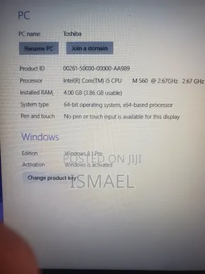Laptop Toshiba Tecra A11 4GB Intel Core i5 HDD+SSD 1T