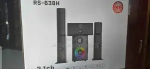 Rising Rs-638h Arrann 2.1 Channel Multimedia Speaker System.