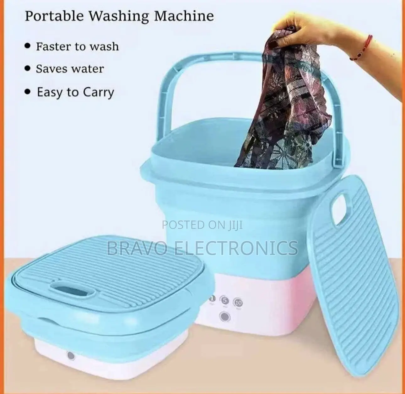 Folding Washing Machine Portable Washing