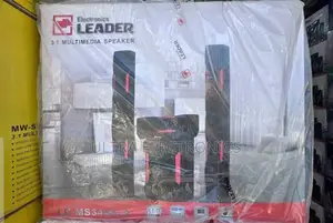 Leader Electronics 3.1 Multimedia Speaker System, Model Ms34.