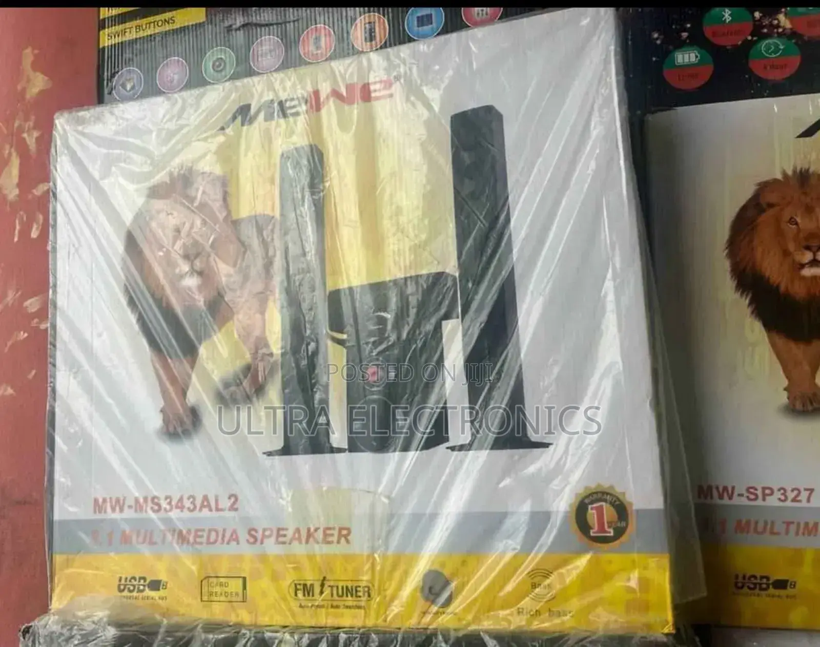 Mewe 3.1 Multimedia Speaker System (Model Mw-Ms343al2). Audio Confi