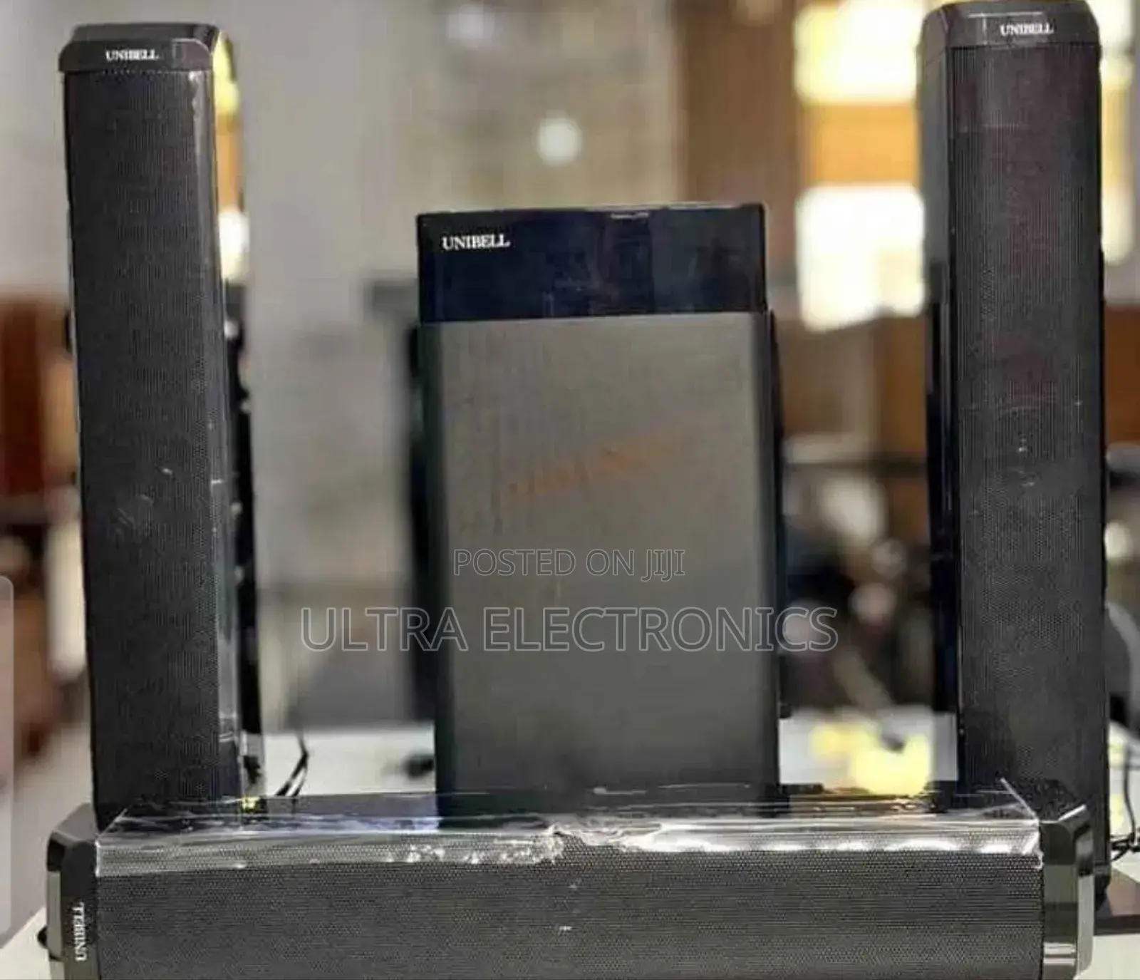 Unibell Brand Multimedia Speaker System. Type: Home Theater System