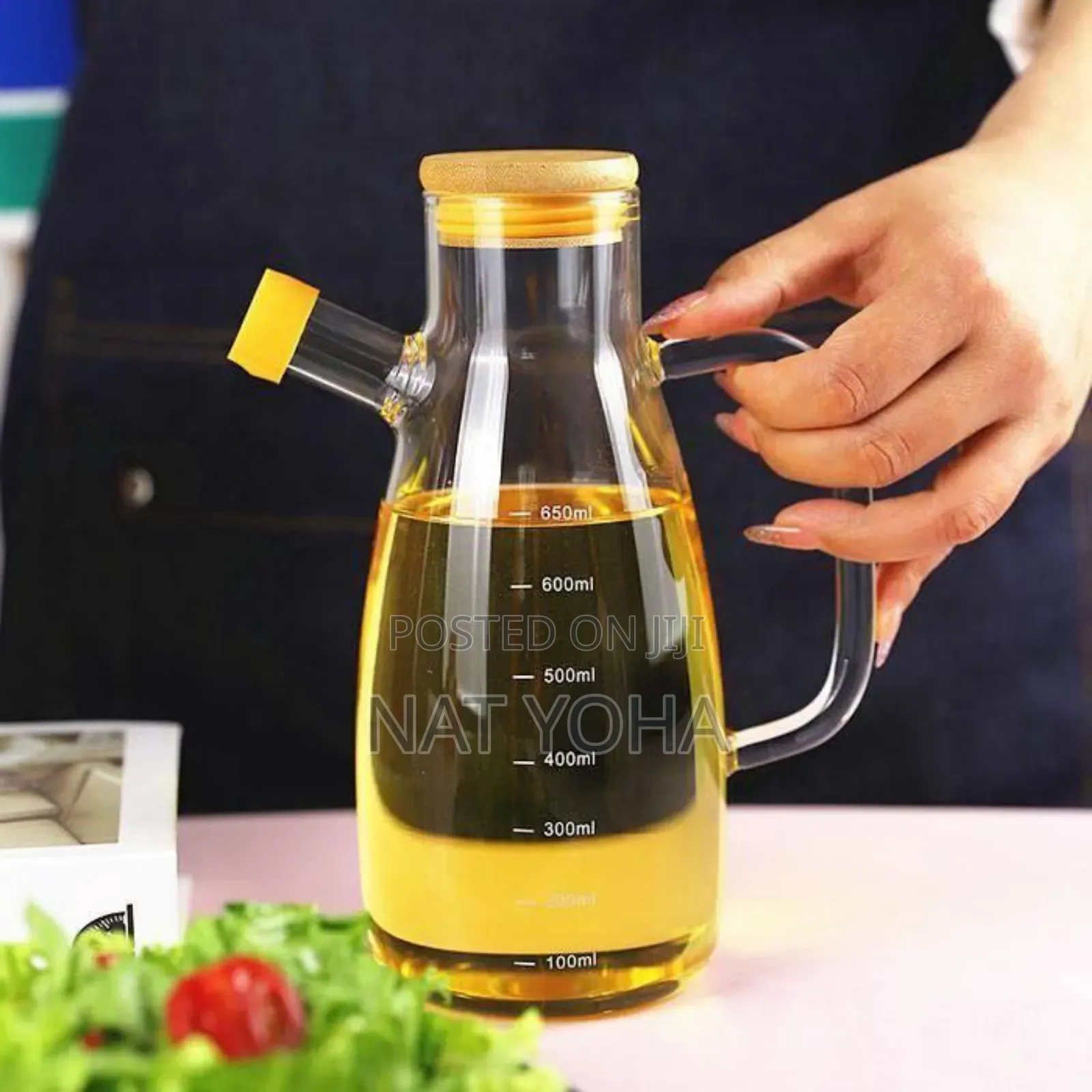 900ml Kitchen Glass Oil Bottle