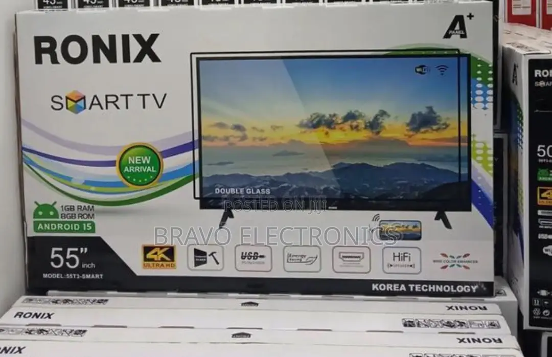 Ronix Tv 55 Uhd / / Korean Technology /Android 15