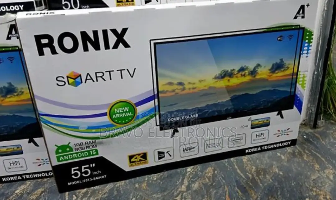 Ronix Tv 55 Uhd / / Korean Technology /Android 15
