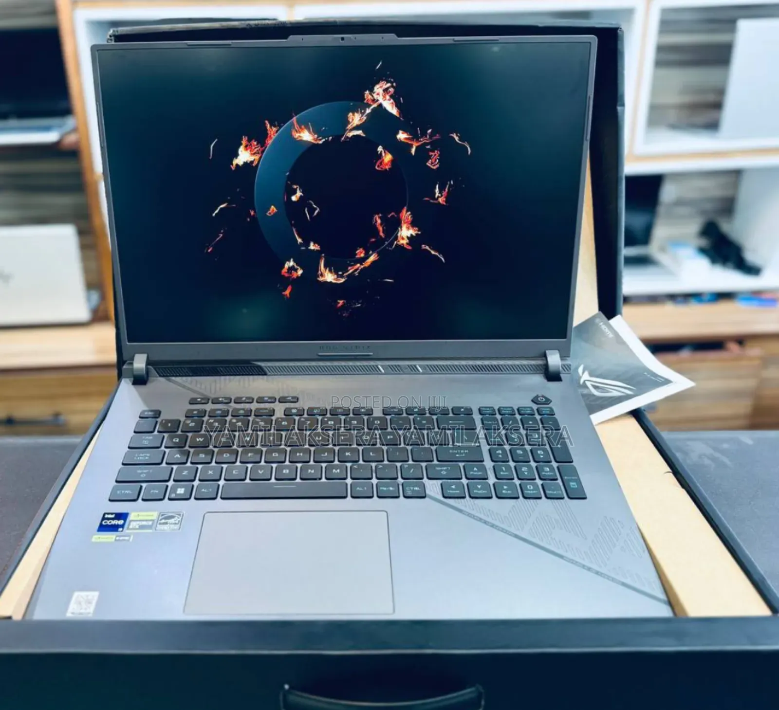 New Laptop Asus ROG Strix G16 G614 16GB Intel Core i9 SSD 1T