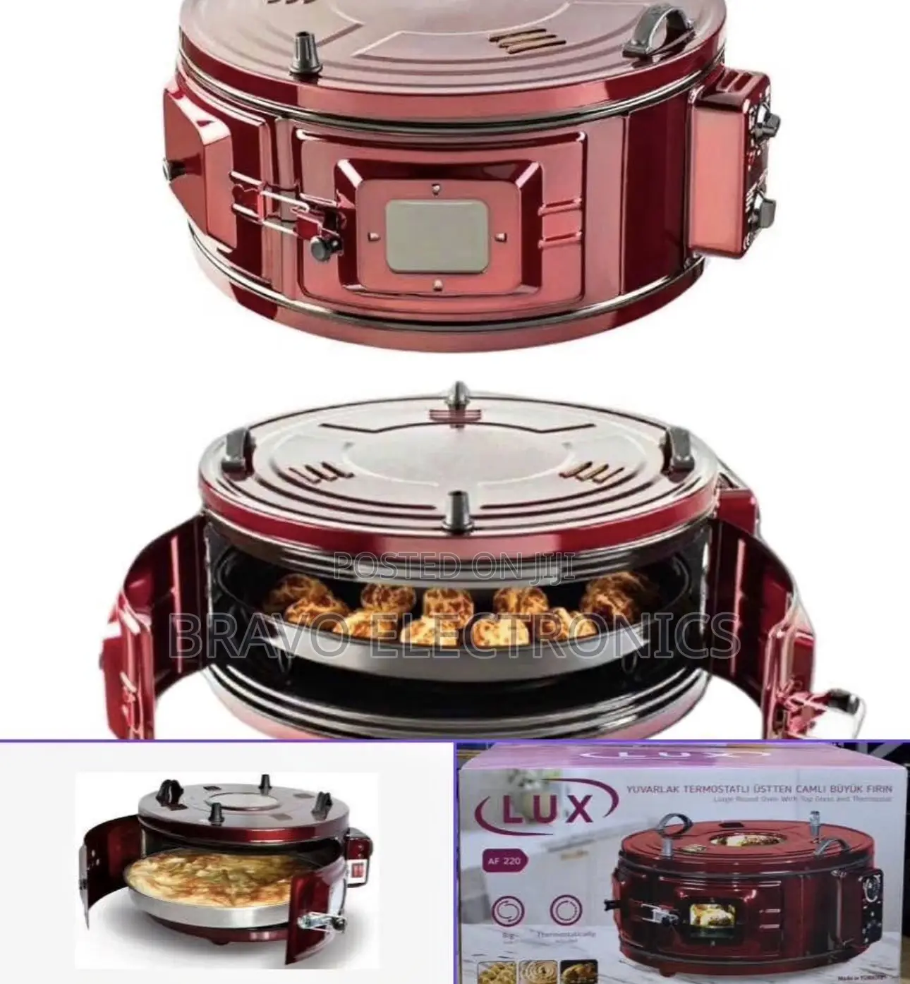 Lux Round Oven ላክስ የዳቦ መጋገሪያ