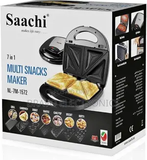 Saachi Snacks Maker 7 in 1 / Saachi Waffle Maker