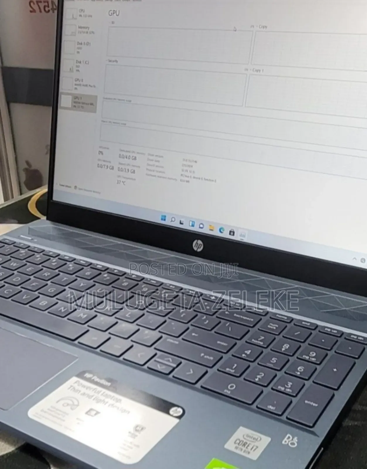 New Laptop HP Pavilion 15 8GB Intel Core i7 SSD 512GB